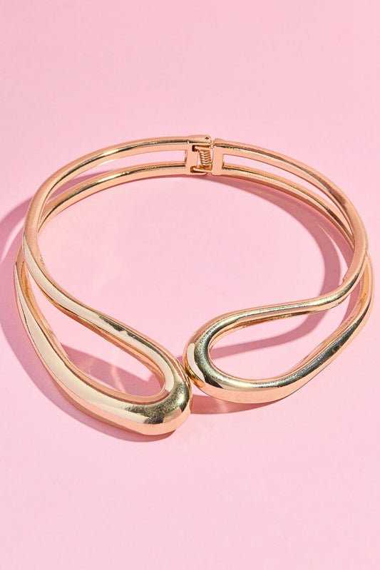 Irregular Geometric Chunky Choker Necklace Necklaces mure + grand 