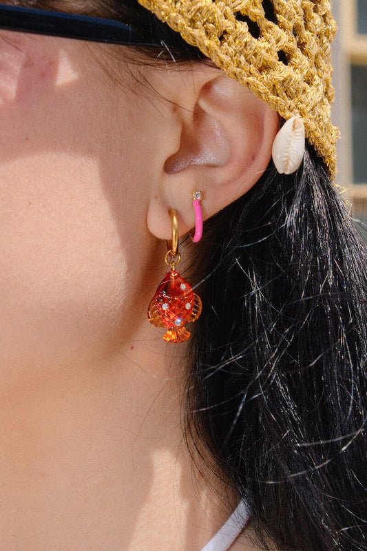 Ocean Gift Charm Dangle Earrings Earrings mure + grand 
