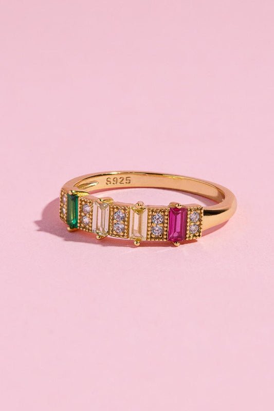 Rainbow in the Desert Sterling Silver Ring Rings mure + grand 