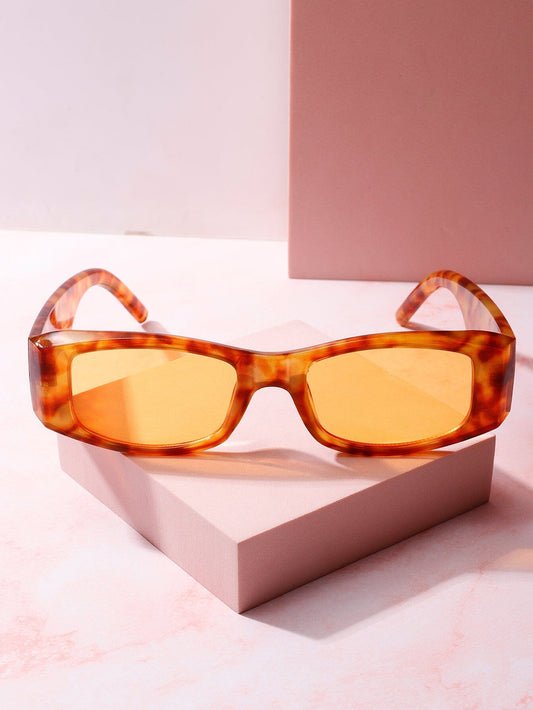 Vacanza Rectangle Frame Sunglasses Sunglasses mure + grand Tortoise/Orange 