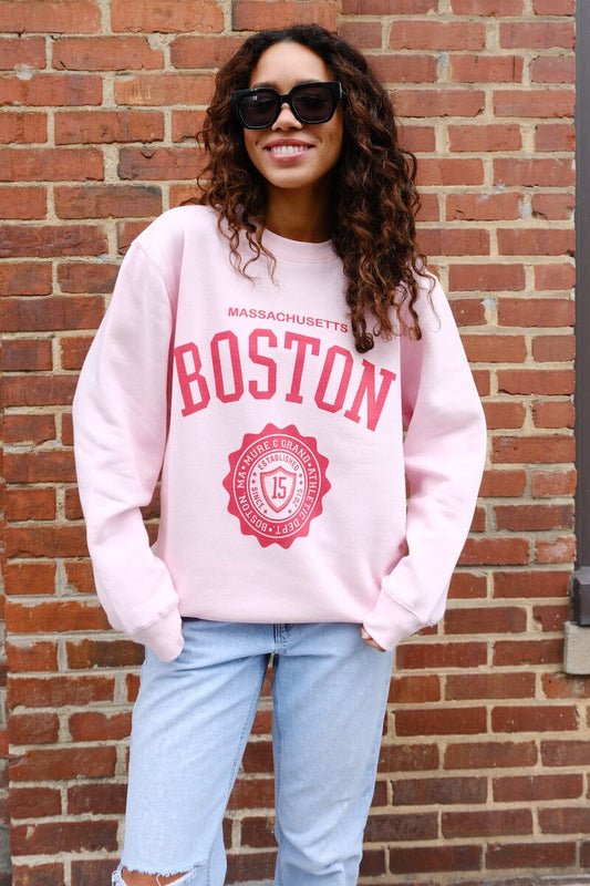 Boston Collegiate Sweatshirt sweatshirt mure + grand 